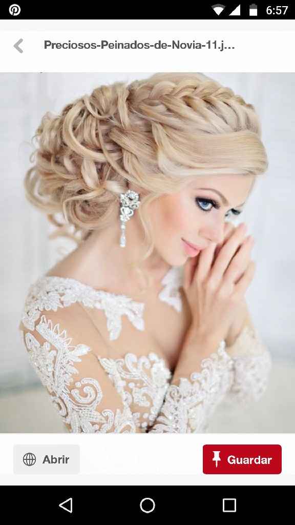 Prueba de peinado y maquillaje - 1