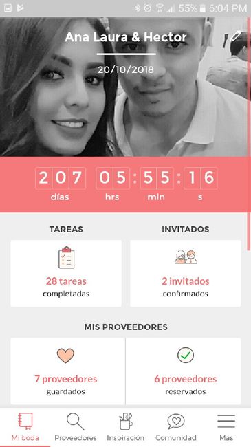 ¿Cuánto falta para que se casen? - 1