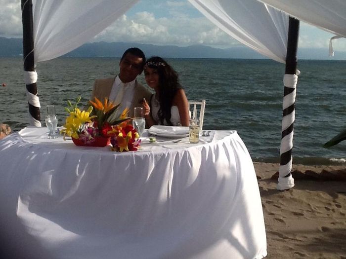 Les presentó mi boda al civil en la playa - 3