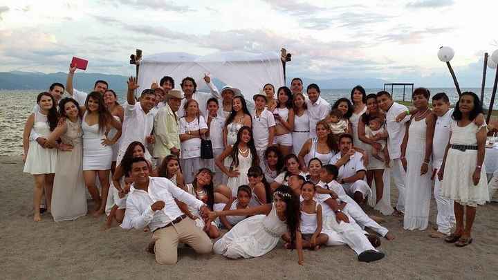 Les presentó mi boda al civil en la playa - 2
