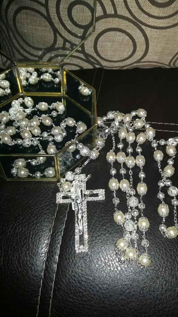 Mis argollas, arras y lazo. - 3