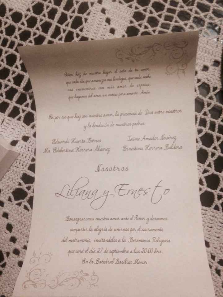 Invitaciones!! - 2