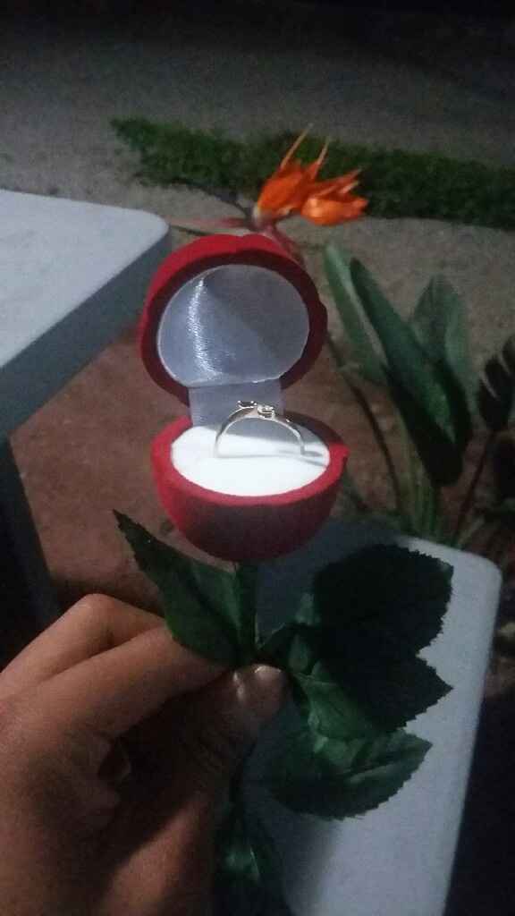 Fotos lindas con su anillo de compromiso - 1