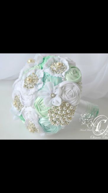 Ramo de novia kanzashi - 2