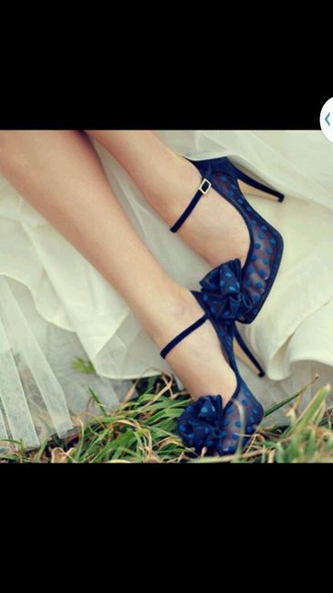 Que opinan de los tacones azules para el gran día??? - 2