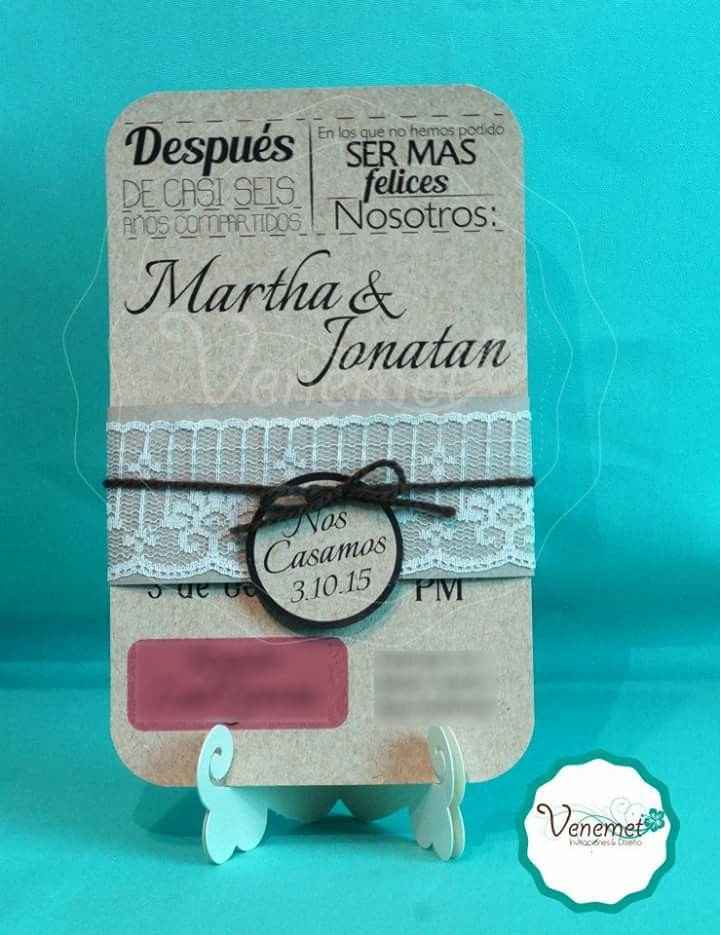  ¿invitaciones hechas por nosotros o dejarlo en manos expertas? - 2