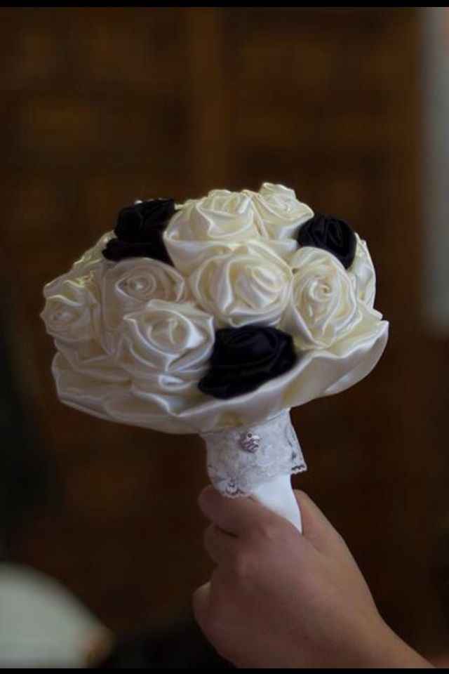 Ramo de novia kanzashi - 1