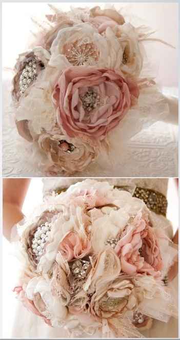 Ramo de novia kanzashi - 2