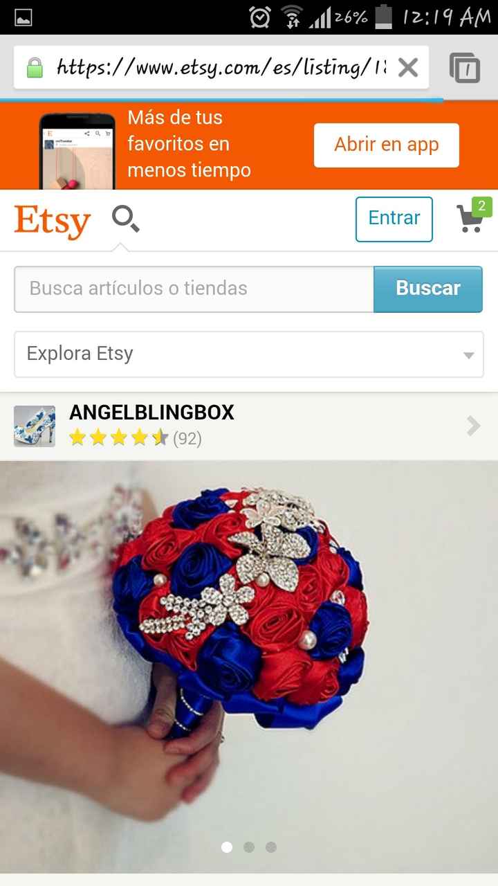 Ramo de novia kanzashi - 4
