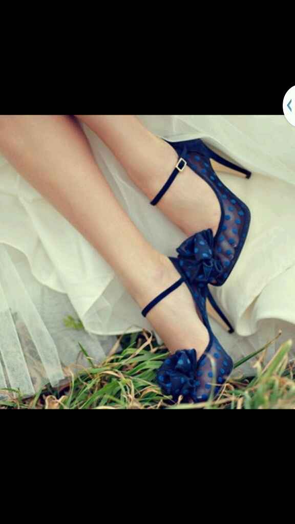Que opinan de los tacones azules para el gran día??? - 2