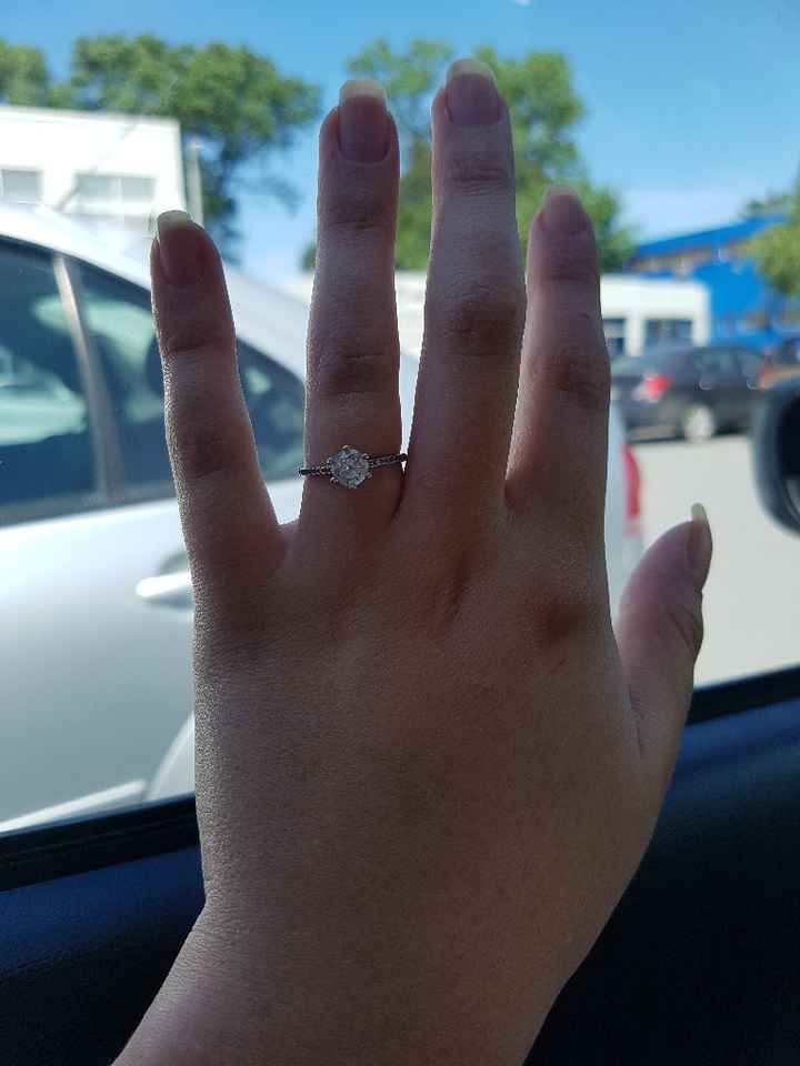 Si hubieras podido elegir el anillo de compromiso.. - 1