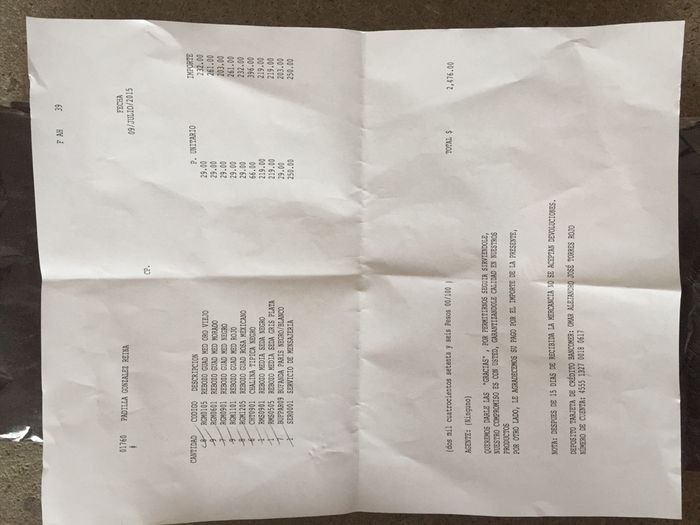 Pésimo proveedor: rebozos nuestro méxico - 4