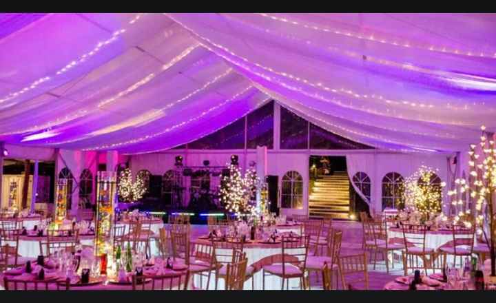 Salón para la recepción, check! - 1