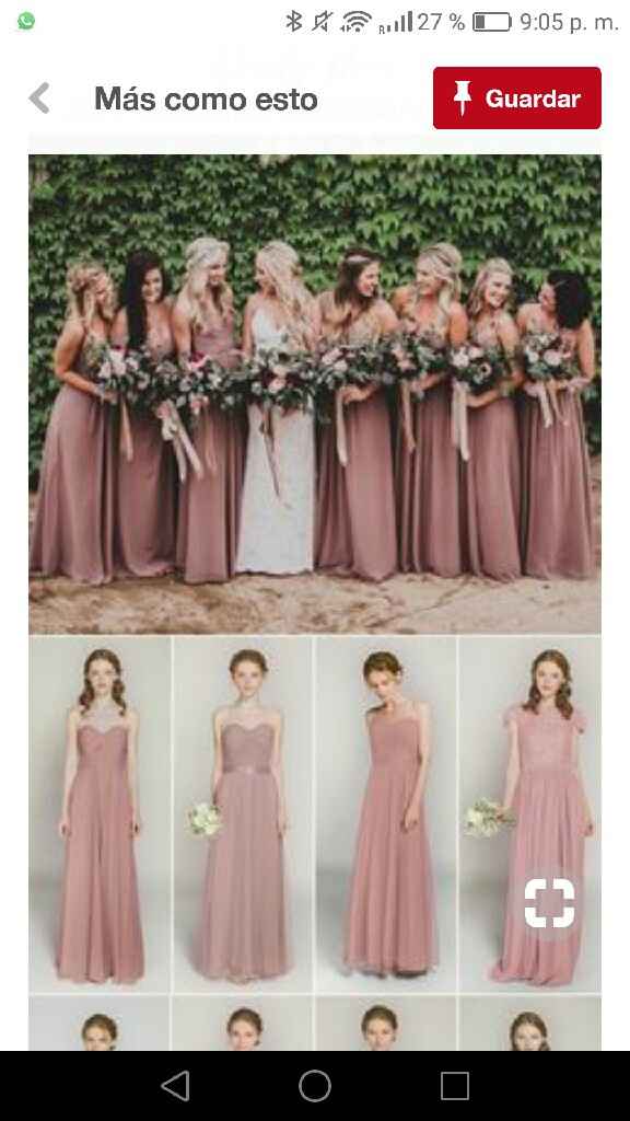 Brides de Octubre, de que color irán sus damas? - 1