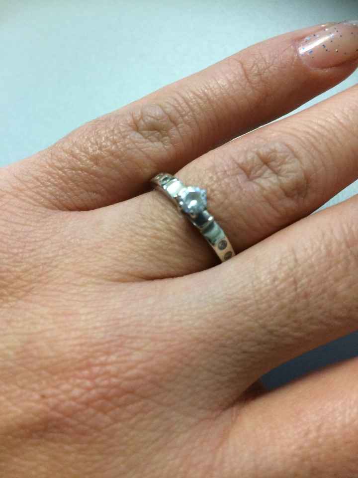Anillo de compromiso!!!