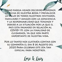 Aviso de cambio de fecha - 1