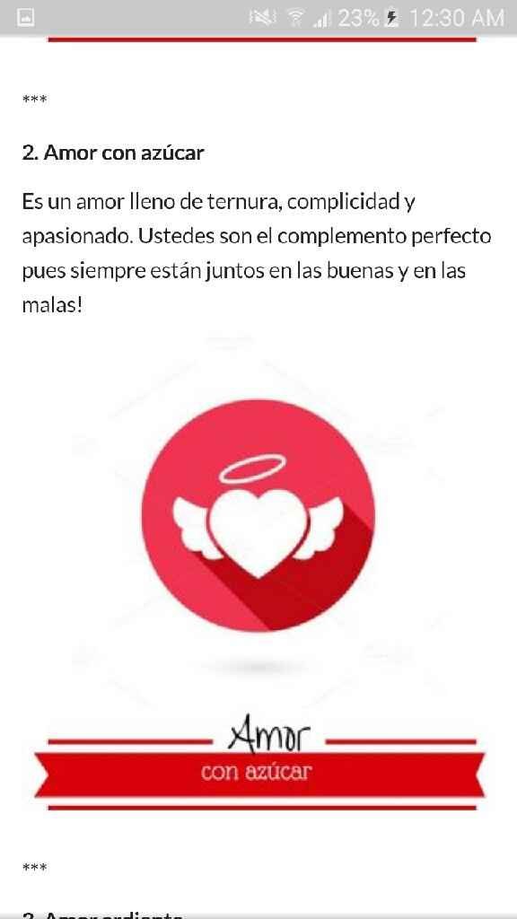 Resultados: ¡Numerología del amor! - 1