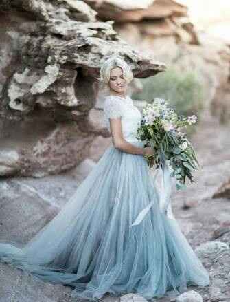 Vestidos de novia poco usuales, pero hermosos - 1