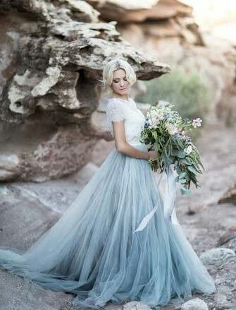 Vestidos de novia poco usuales, pero hermosos - 1