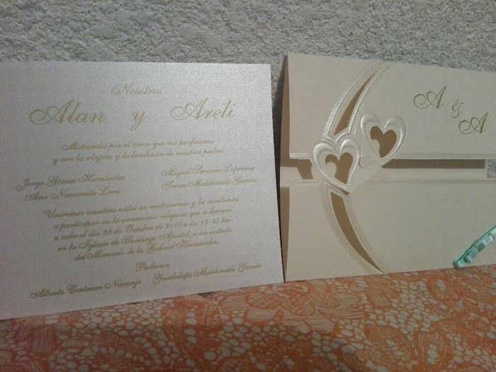 Invitaciónes terminadas - 2