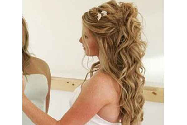 Peinados para boda  Sencillos estilos de novias en Uruguay  Portal para  Fiestas y Eventos Uruguay