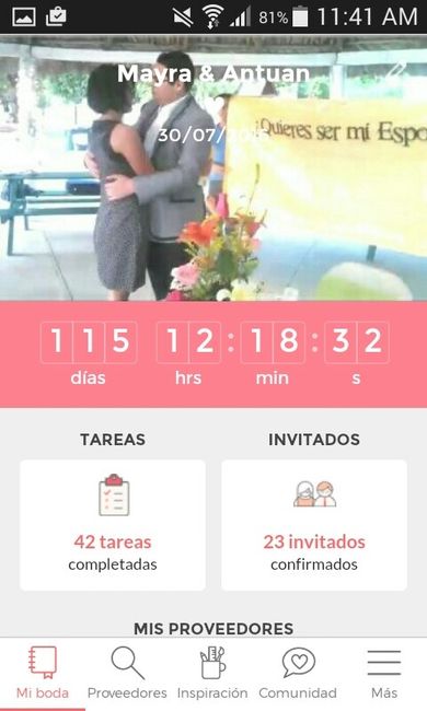 Mi contador ya bajo - 1