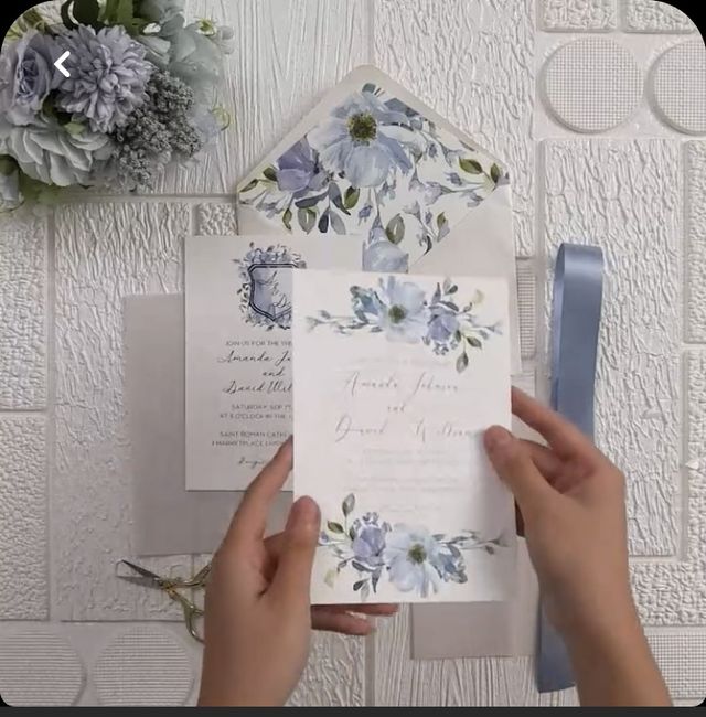 Tendencias 2021: Invitaciones con flores en acuarela 1