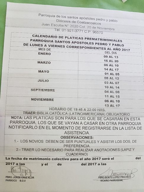 Eres de coatza y te quieres casar en la parroquia de los santos apóstoles pedro y pablo - 3