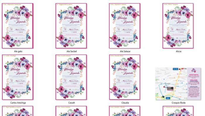 Invitaciones personaliadas