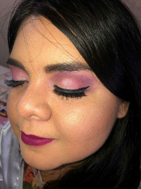 Prueba de maquillaje y peinado - 1