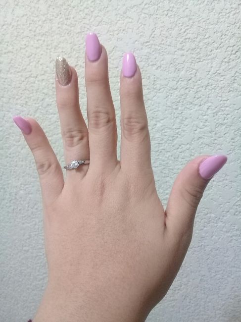 Mis uñas de novia 1