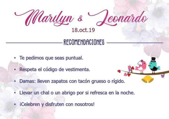 Recomendaciones