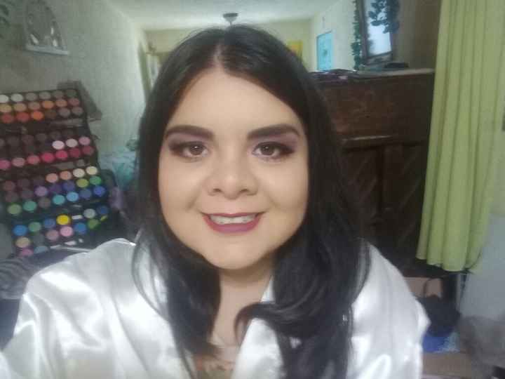 Prueba de maquillaje y peinado - 1