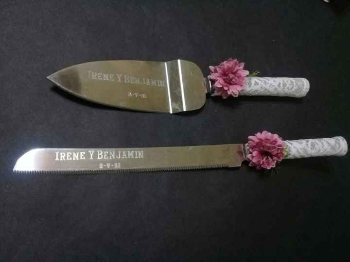 Pala y cuchillo de mis padres 