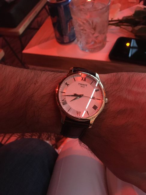 Reloj para el novio? Cena de compromiso? 2