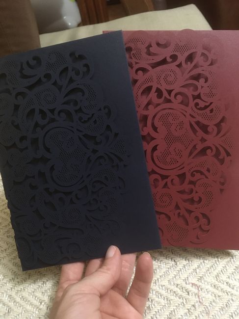 Invitaciones en tonos oscuros 9