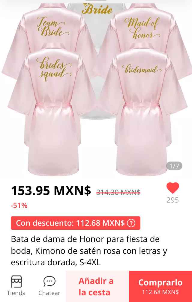 Batas para mis Hermanas (aliexpress) - 1