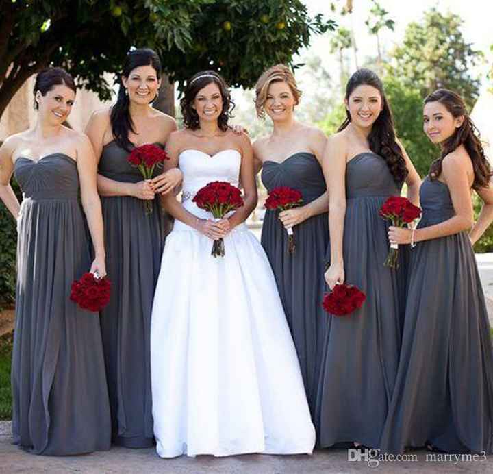 ¿Que color elegir para los vestidos de las damas? - 3