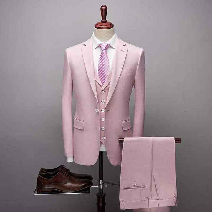 Trajes para Novio en color Rosa - 1