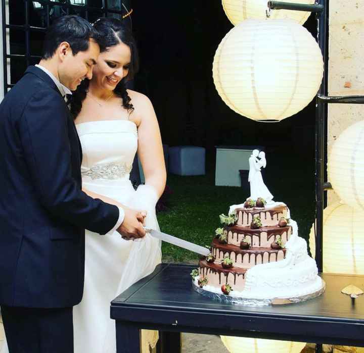 Nuestro Pastel de Bodas 🎂 - 1