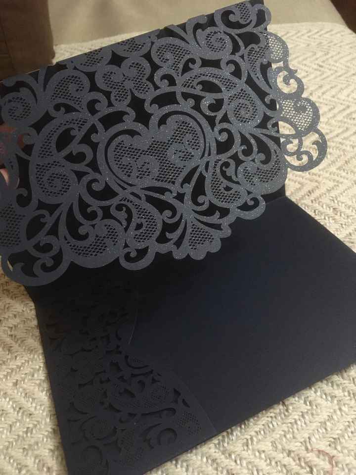 Invitaciones en tonos oscuros - 1