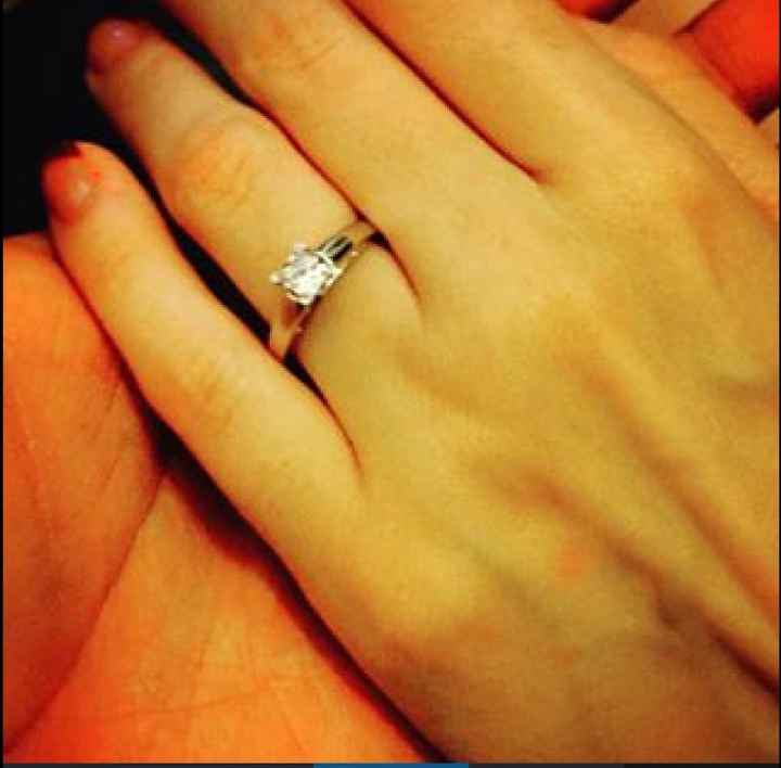 Mi anillo de compromiso!!!! - 1