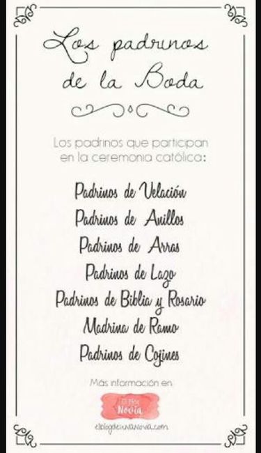 Padrinos de boda - 1