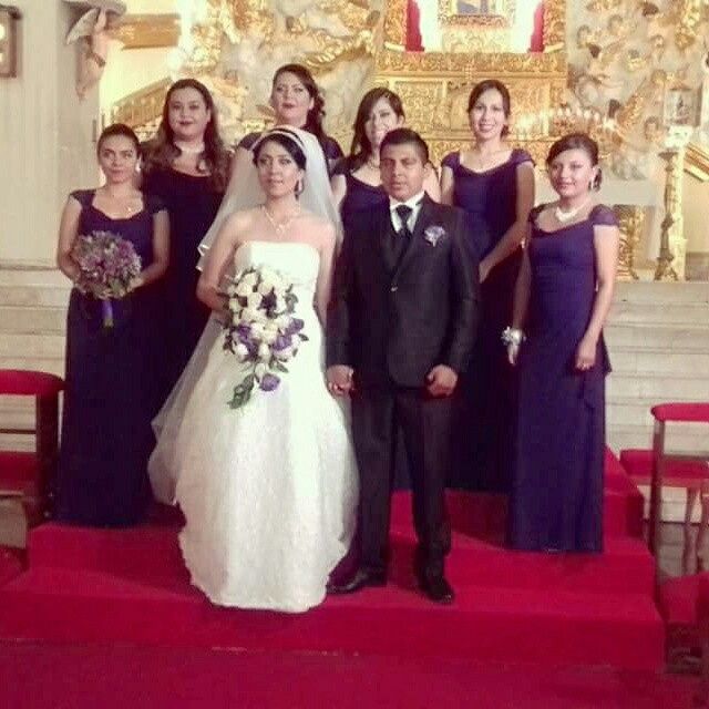 Color de vestidos de las damas de honor.... - 1