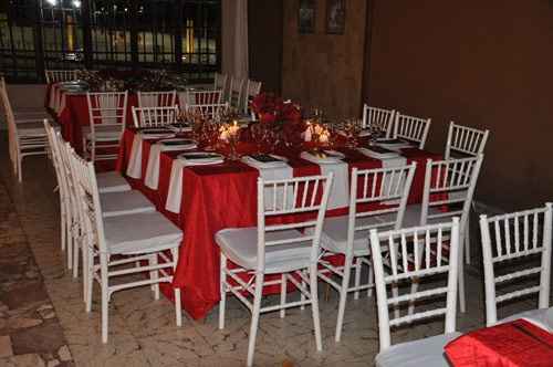 SillasTiffany blancas