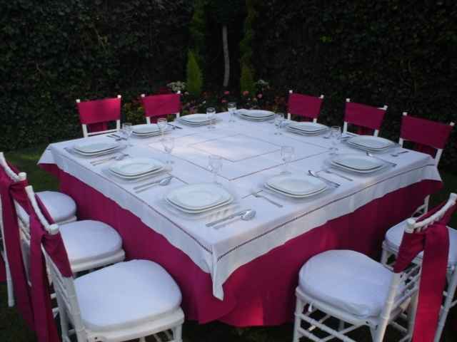 SillasTiffany bancas moño