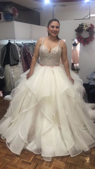Vestido de novia corte princesa ❤ 1