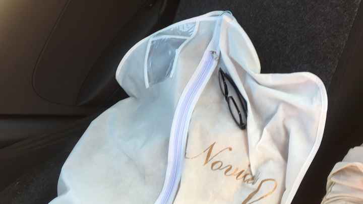 a un mes y mi vestido de ensueño en casa por fin - 2