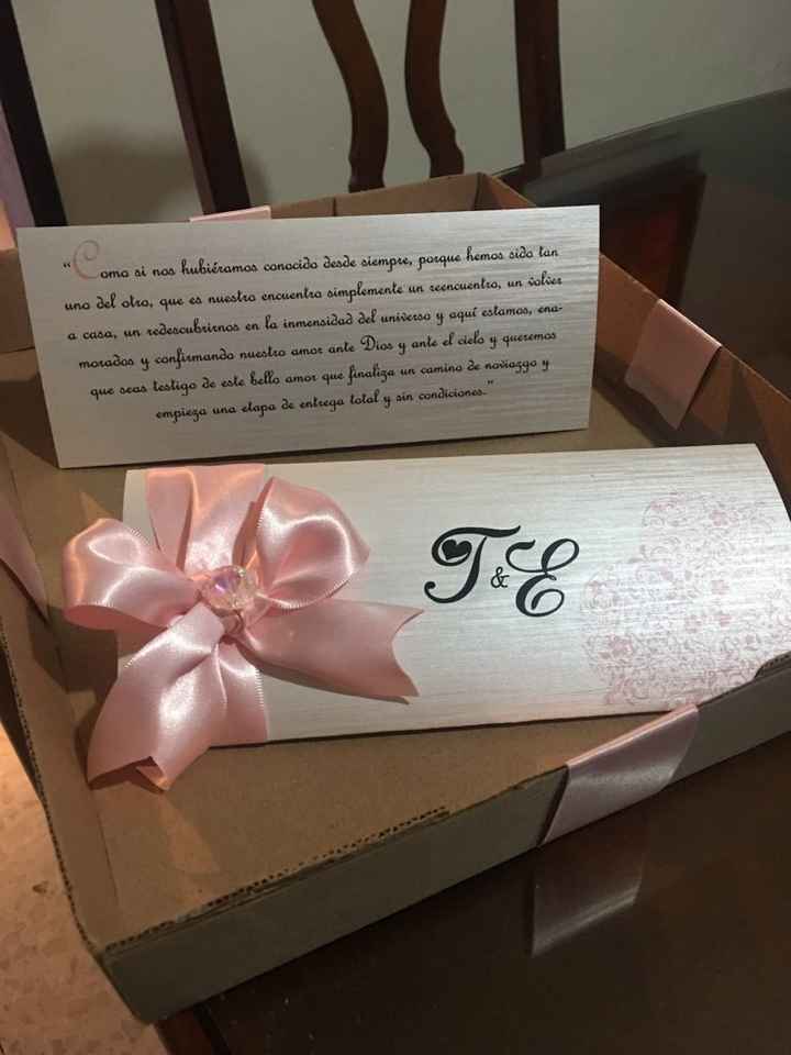 A 403 días ya tenemos las invitaciones - 2