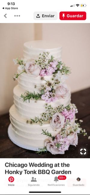 Mi pastel de bodas 🎂 😍 - 1